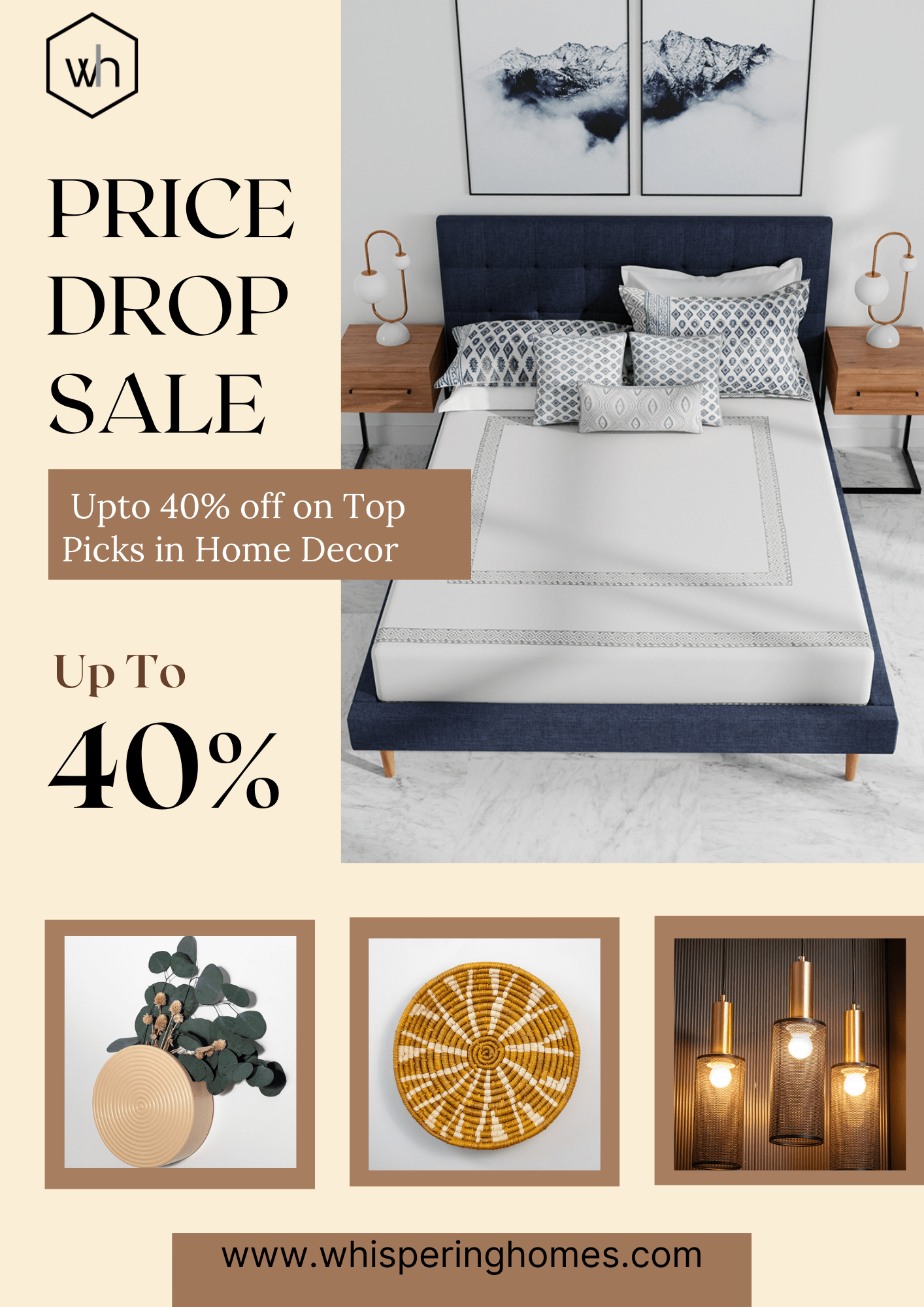 Luxury Home Decor Items Price Drop Sale Online in India at Whispering Homes